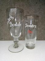 Twee verschillende DENDRY-glazen (een Scotch en een Pils), Verzamelen, Biermerken, Overige merken, Glas of Glazen, Ophalen of Verzenden