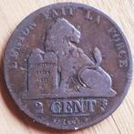 BELGIQUE : 2 CENTIMES 1864 FR, Timbres & Monnaies, Monnaies | Belgique, Bronze, Envoi, Monnaie en vrac