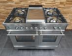 🔥Luxe Boretti Fornuis 100cm RVS 2 ovens 5 pits Frytop, Elektronische apparatuur, Fornuizen, 60 cm of meer, Ophalen of Verzenden