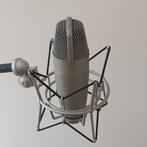 Microfoon met statief en andere toebehoren te koop, Ophalen of Verzenden, Gebruikt, Studiomicrofoon