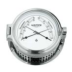 Wempe Cup II comfortmeter 140 mm chroom, Enlèvement ou Envoi, Niet ingevuld, Analogique, Horloge murale