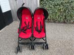 Dubbele buggy Chicco Echo, Kinderen en Baby's, Buggy's, Ophalen, Gebruikt, Overige merken, Duomodel