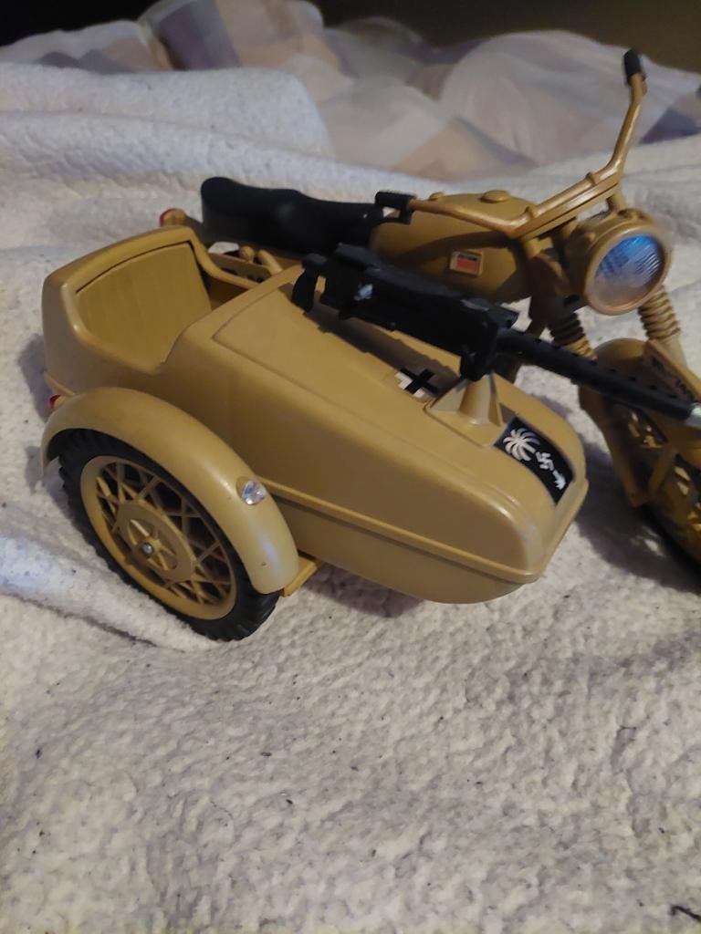 Sidecar Action Man Africa Corps, Enlèvement, Utilisé