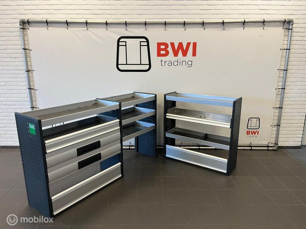 Bott set bedrijfswageninrichting L+R complete inrichting, Auto diversen, Overige Auto diversen, Ophalen of Verzenden