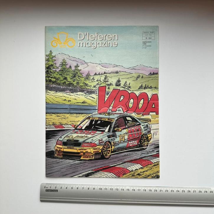 Graton : Michel Vaillant D’Ieteren Magazine septembre 1996, Collections, Personnages de BD, Neuf, Livre ou Jeu, Autres personnages