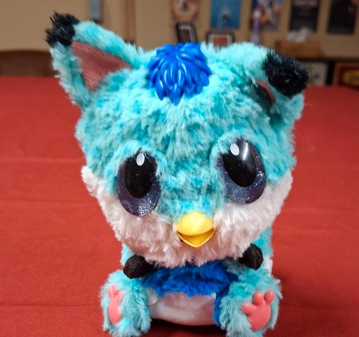 Hatchimals knuffel : blauw cheetree, Kinderen en Baby's, Speelgoed | Knuffels en Pluche, Blauw, Ophalen of Verzenden
