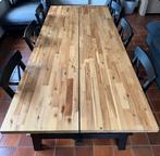 6 zwarte eetkamerstoelen IKEA, Enlèvement, Bois, Noir, Cinq, Six Chaises ou plus