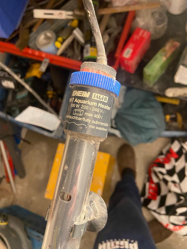 3 Chauffage aquarium eheim, Animaux & Accessoires, Enlèvement, Utilisé, Éclairage ou Chauffage, Chauffage