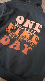 Zwarte hoodie voor kerst, Ophalen, Maat 48/50 (M)