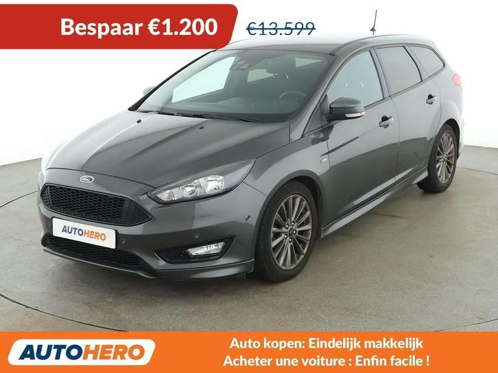 Ford Focus 2.0 TDCi ST-Line (bj 2017, automaat), Auto's, Ford, Te koop, Focus, ABS, Achteruitrijcamera, Airbags, Airconditioning