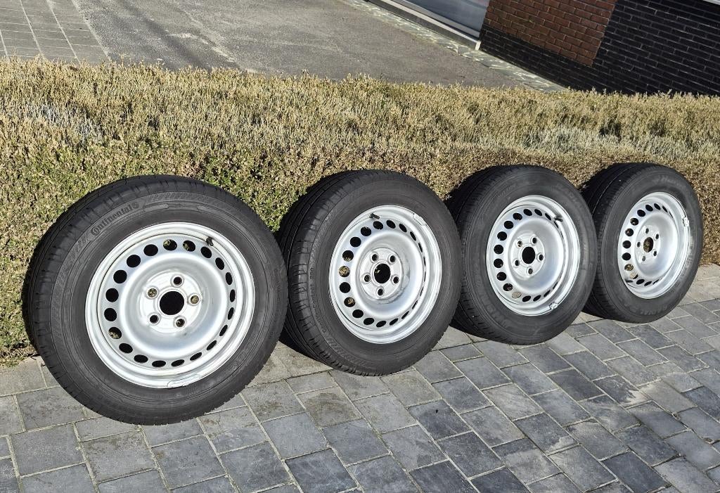 VW Transporter 16” T6 banden&velgen, Auto-onderdelen, Banden en Velgen, Banden en Velgen, Zomerbanden, 16 inch, 205 mm, Bestelwagen