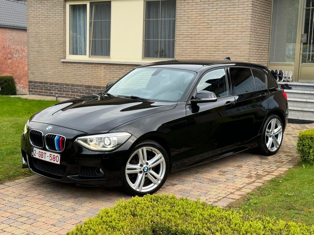 Bmw 118d 2.0 * Pack M Intérieur Extérieur, Autos, BMW, Cuir, Achat, Boîte manuelle, Diesel