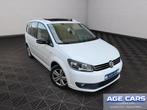 Volkswagen Touran 1.4 TSI 7-zits benzine, Auto's, Volkswagen, Monovolume, Zwart, 4 cilinders, Bedrijf