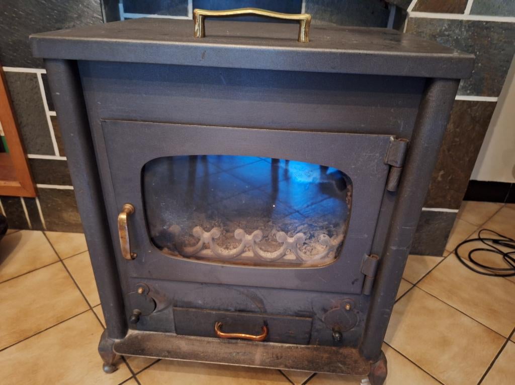 houtkachel, Ophalen, Gebruikt, Houtkachel, Vrijstaand