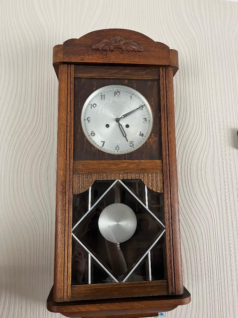 antieke wandklok, Huis en Inrichting, Ophalen, Gebruikt