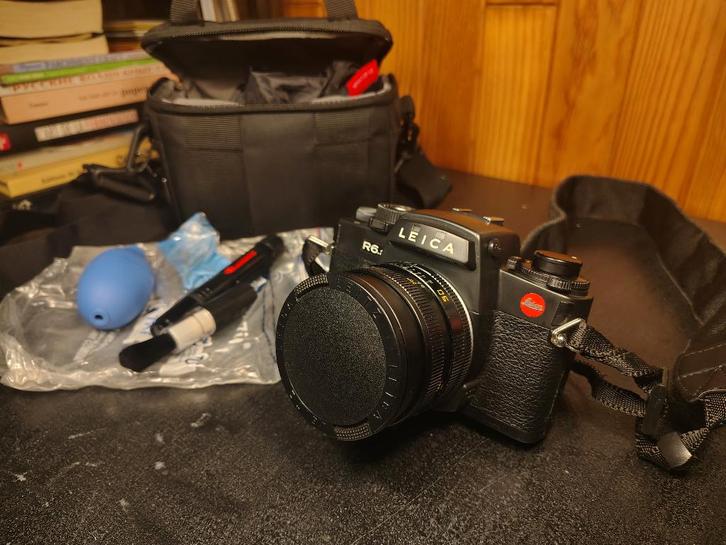 Appareil photo Leica R6.2 objectif summicron et accessoires, Audio, Tv en Foto, Fotocamera's Analoog, Zo goed als nieuw, Spiegelreflex