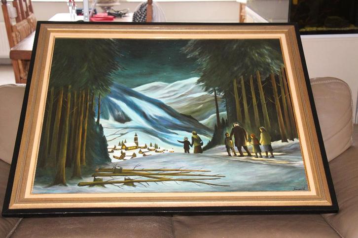 schilderij, Antiek en Kunst, Kunst | Schilderijen | Klassiek, Ophalen