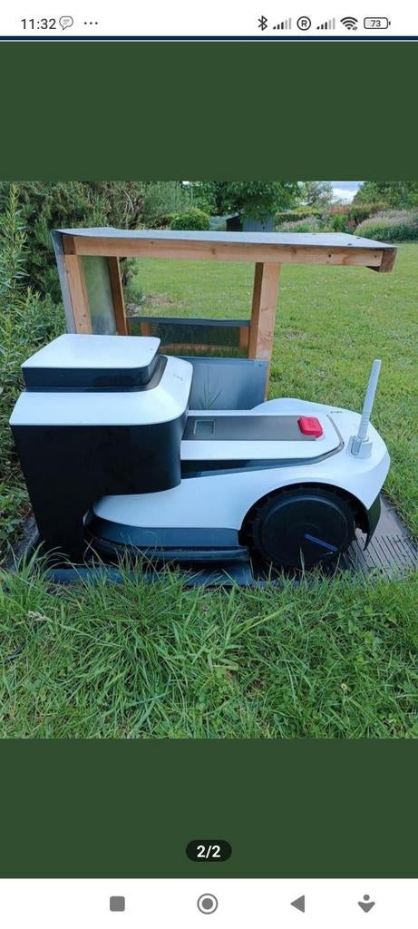 Robot de tonte Ecovacs, Enlèvement