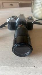 canon av1  met zoom lens fd  70-150 1:4.5, Ophalen of Verzenden, Canon