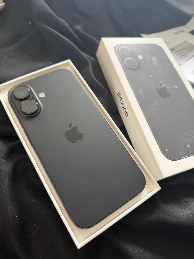 Iphone 16 256 Go noir, Télécoms, Téléphonie mobile | Apple iPhone, 256 GB, IPhone 16, Comme neuf, Enlèvement