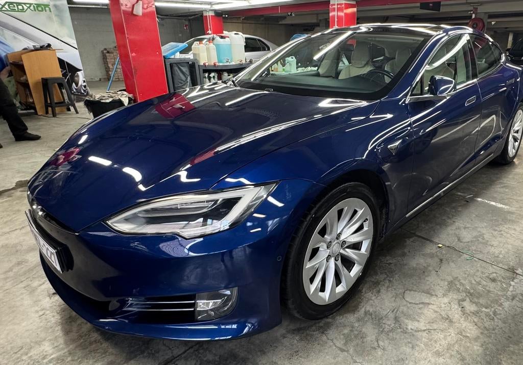 Tesla Modèle S - 100D 525 CH, Auto's, Automaat, 0 cilinders, Leder, Particulier