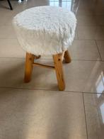 Wit krukje, Maison & Meubles, Tabourets, Enlèvement, Comme neuf