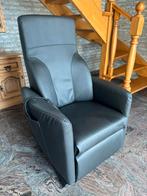 Te koop zeer mooie telax fauteuil met sta-op functie., Ophalen, Stof