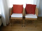 2 rieten stoelen, Huis en Inrichting, Stoelen, Ophalen, Gebruikt, Twee, Overige kleuren