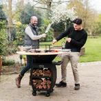 BBQ Plancha Companero XXL  Blackline avec rangement à bois