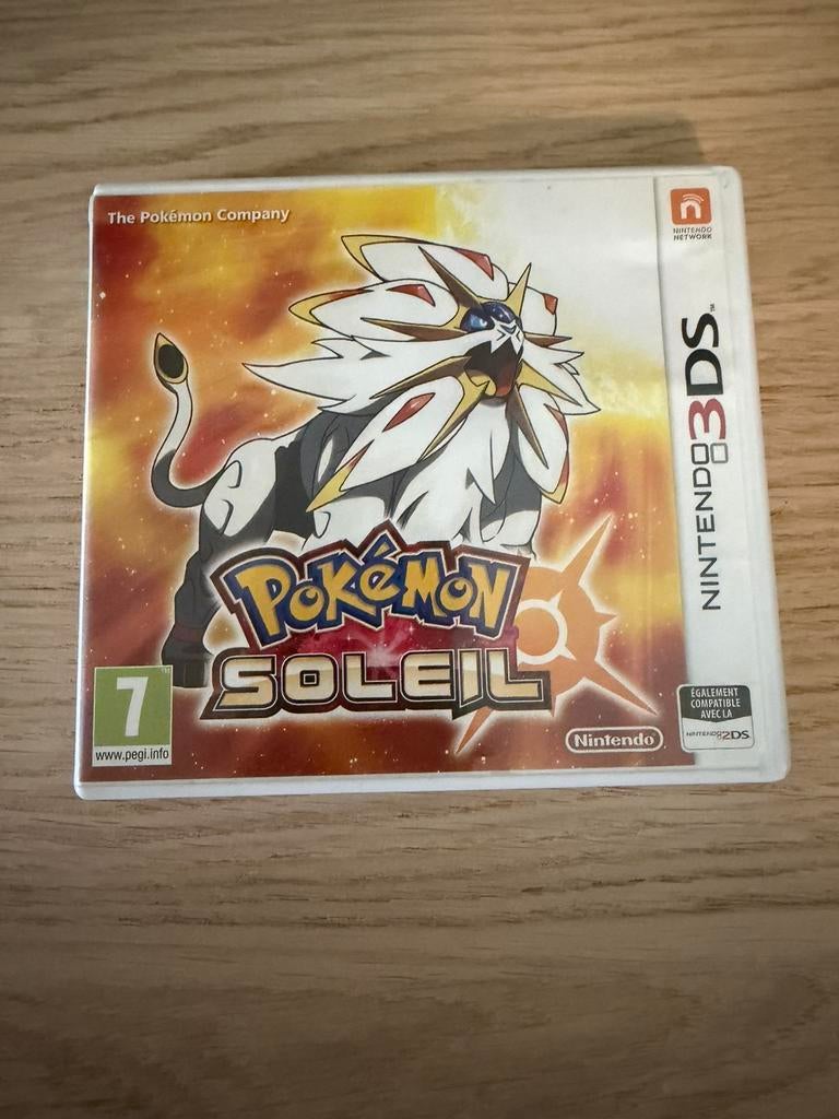 Jeu Pokémon Soleil, Online, 1 joueur, À partir de 7 ans, Comme neuf