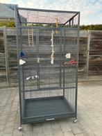 Papegaaien/parkieten kooi, Dieren en Toebehoren, Ophalen, Gebruikt