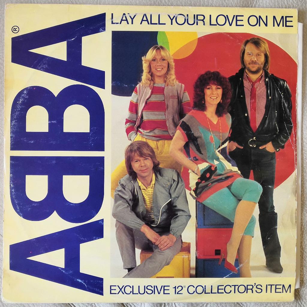 ABBA – Lay All Your Love On Me / Collector's Item, 1980 - 1989, Ophalen of Verzenden, Zo goed als nieuw, 12 inch