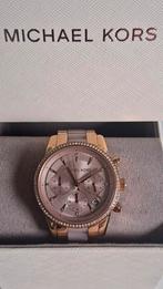 Michael kors NIEUWSTAAT + box + recente batterij, Enlèvement ou Envoi, Acier, Acier