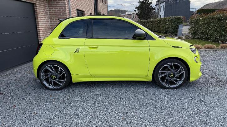 Abarth 500e Cabrio 42 kWh Scorpionissima/ Sound Generator., Auto's, Abarth, Particulier, 500C, ABS, Achteruitrijcamera, Adaptive Cruise Control