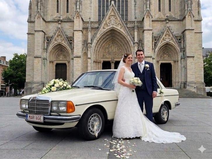 Location voiture de mariages Mercedes Classic, Enlèvement