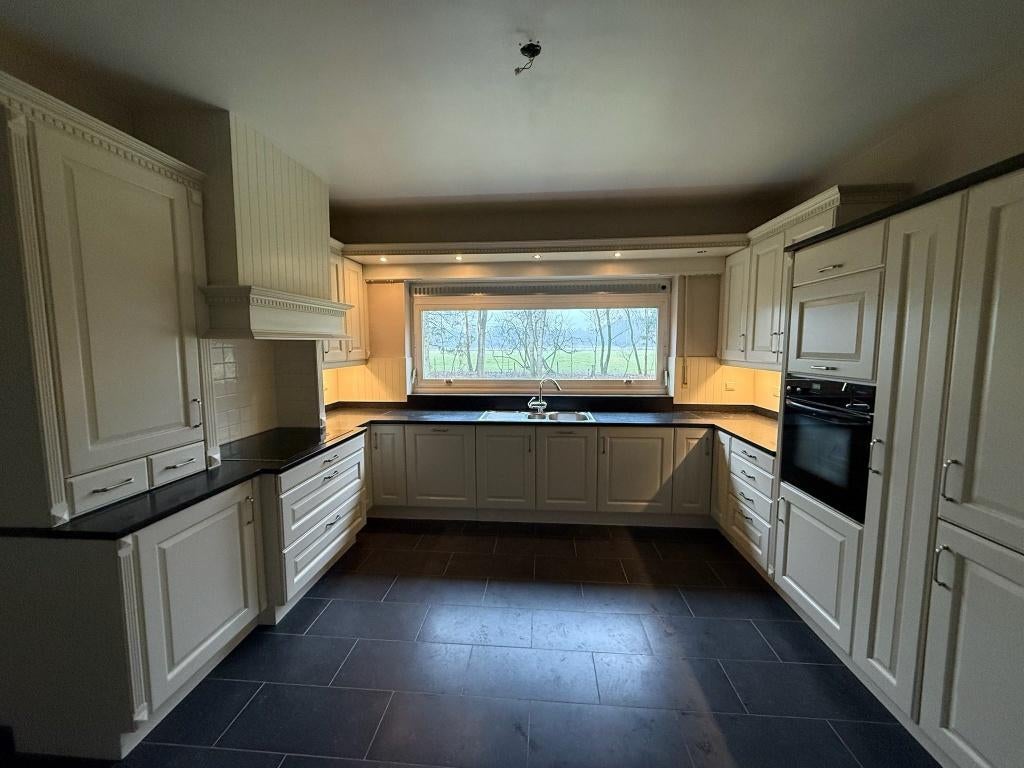 Volledige ingerichte keuken, Maison & Meubles, Cuisine | Cuisines complètes, Comme neuf, Cuisine d'angle, Crème, Granit ou Pierre