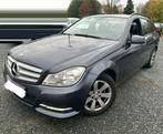 Mercedes-Benz C-Class2.2Diesel Manual/Airco/Leder Euro5 2012, Auto's, Mercedes-Benz, 100 kW, Euro 5, Achterwielaandrijving, Zwart