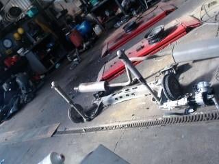 Train arrière complet VW Polo 6 1.0TSi 70kw 2017 LP/15360, Autos : Pièces & Accessoires, Enlèvement, Utilisé