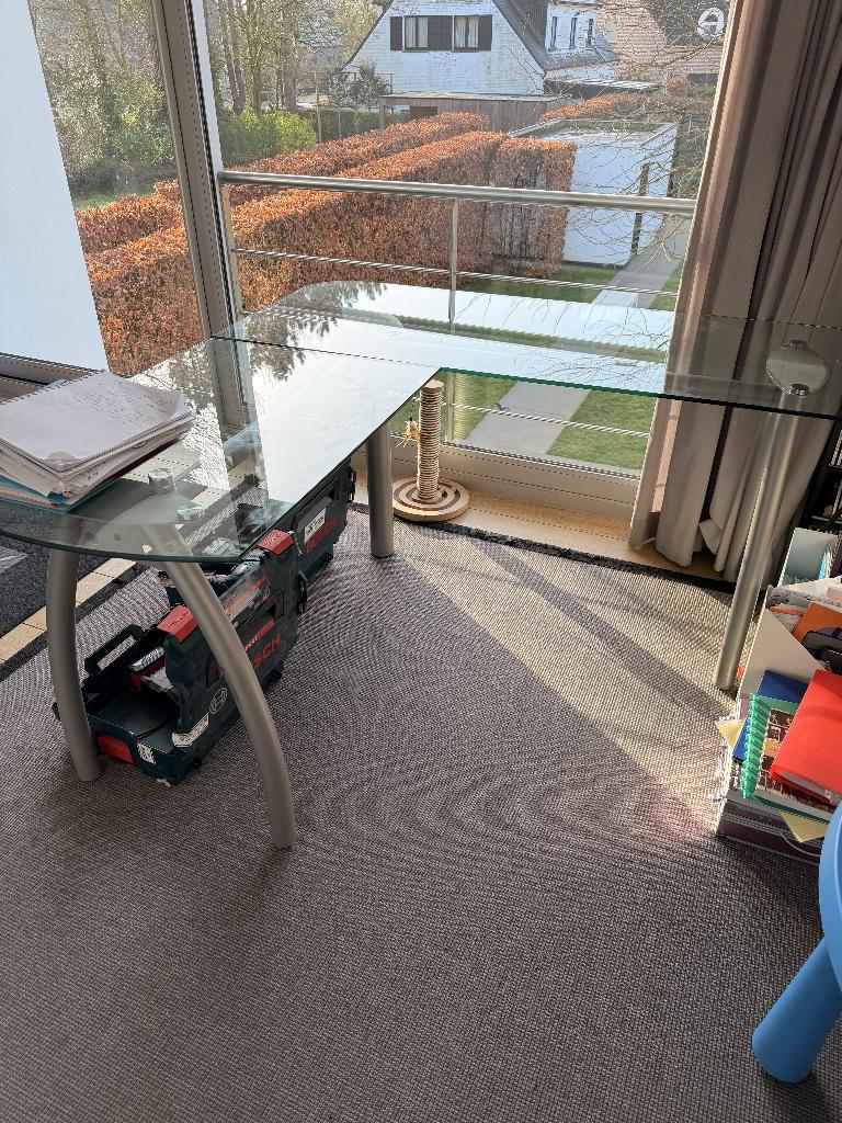 Bureau, Maison & Meubles, Autres marques, 150 cm, Métal, Utilisé