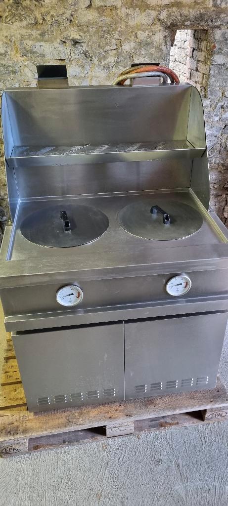 Frietjes met 2 tanks, Zakelijke goederen, Horeca | Food, Snacks, Ophalen