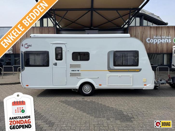 TEC Weltbummler 483 TE 2011 Mover,Luifel,Tent!, Caravans en Kamperen, Caravans, tot en met 4, 1000 - 1250 kg, Treinzit, T.E.C.