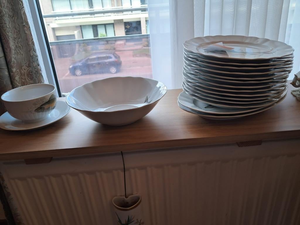 Bavaria  visservies, Ophalen