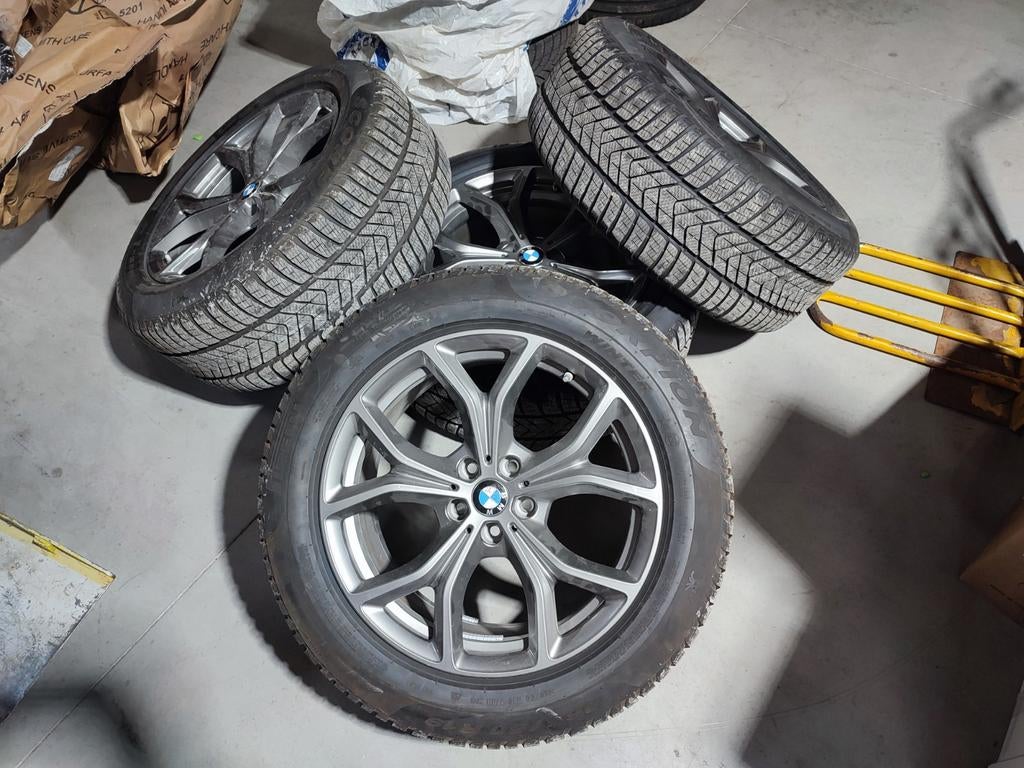 Jantes BMW X5/ X6, Autos : Pièces & Accessoires, Pneus & Jantes, Pneus et Jantes, Pneus hiver, 19 pouces, Utilisé