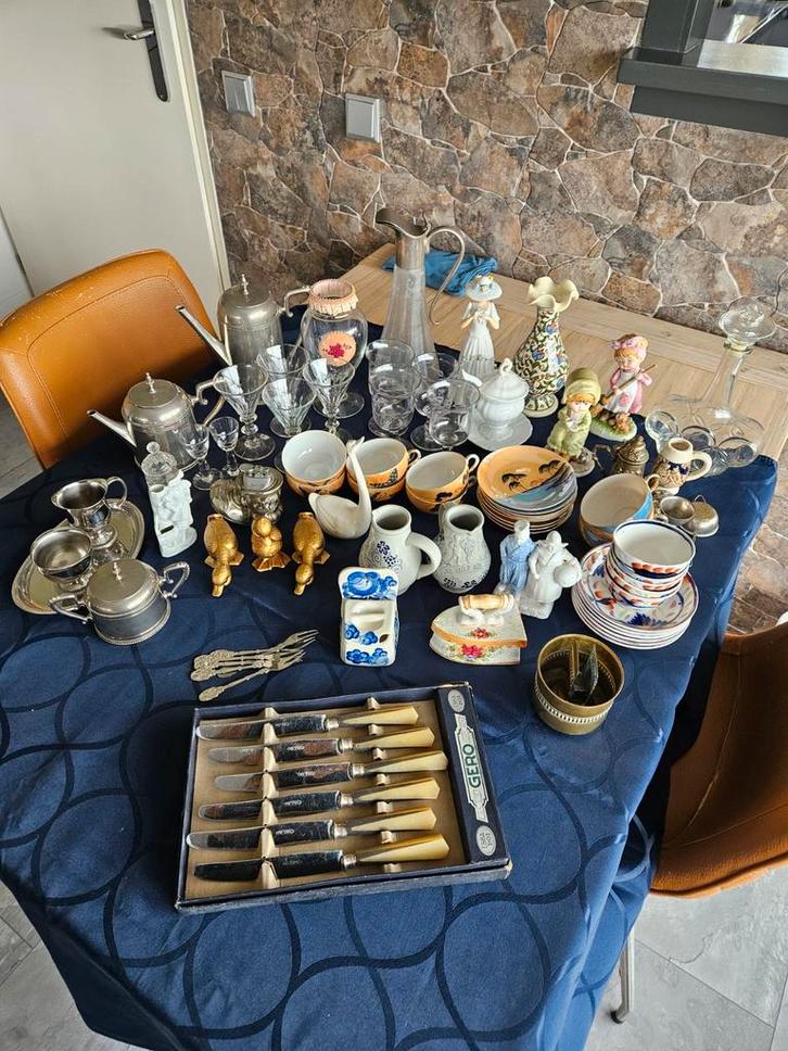 Antiek / Vintage verzameling van oma., Diversen, Rommelmarktspullen, Ophalen