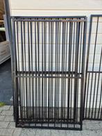 Hondenren zwart galvanisé, Dieren en Toebehoren, Hondenhokken, Ophalen