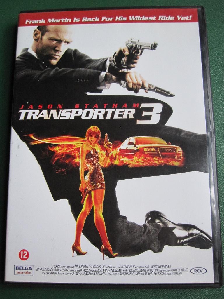 Transporter 3 (2008), Cd's en Dvd's, Vanaf 12 jaar, Ophalen of Verzenden, Zo goed als nieuw, Actie