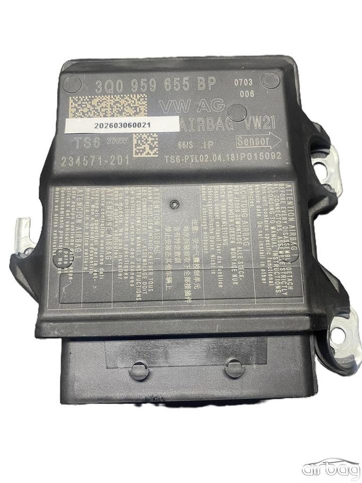 Volkswagen T-Roc 2017+ airbag module srs-module regeleenheid, Autos : Pièces & Accessoires, Tableau de bord & Interrupteurs, Utilisé