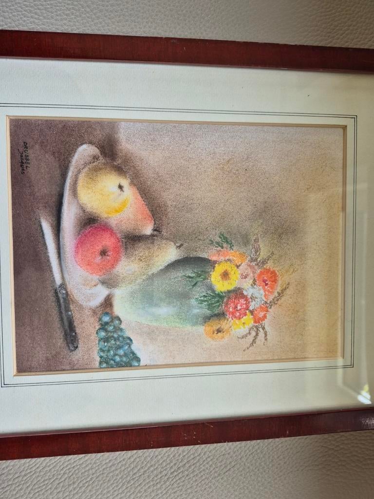 Aquarelle, Jacques Drubbel, Antiquités & Art, Art | Peinture | Moderne, Enlèvement ou Envoi