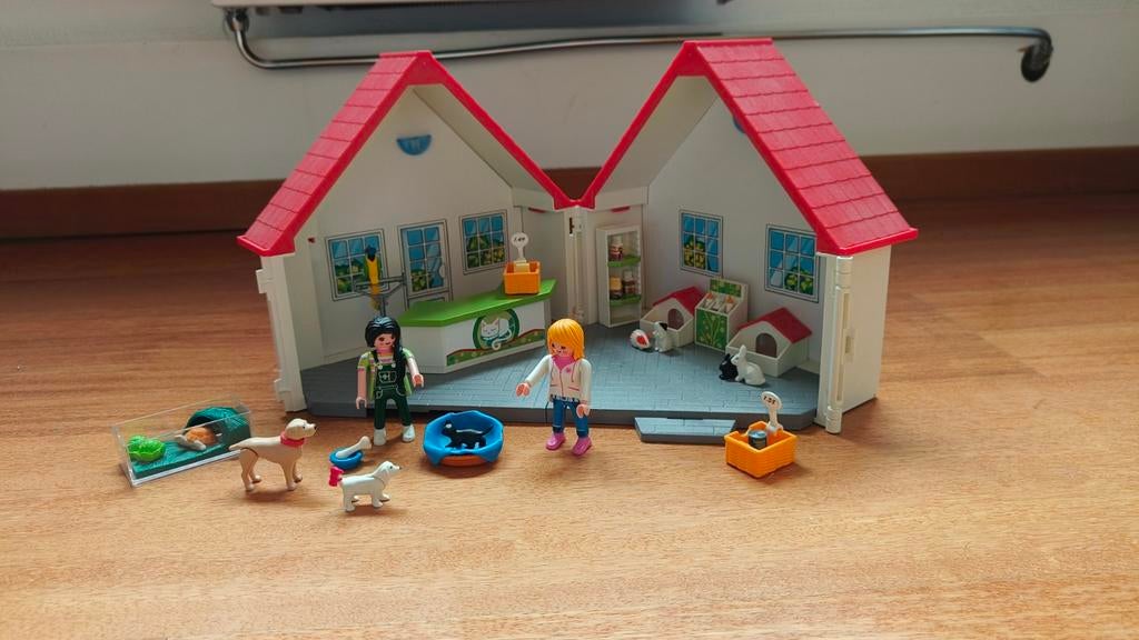 Playmobil draagbare dierenwinkel, Ophalen of Verzenden