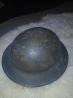 Ww2 britse helm origineel goede staat, Verzamelen, Ophalen